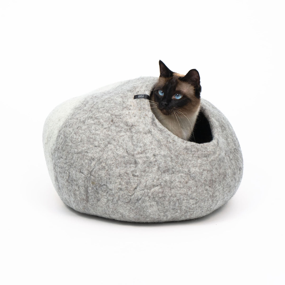 PEBBLE cuccia di feltro per gatti