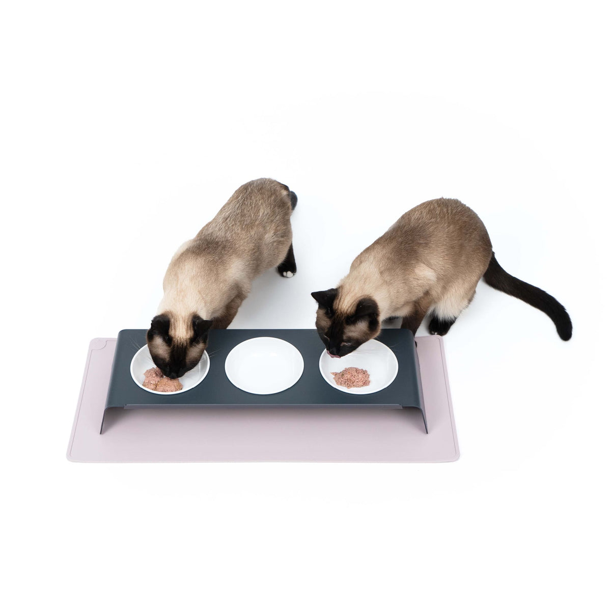 SQUARE - silicone cat food place mat